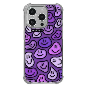 AKAM AMCWTA15PRO-HAPPY FACE12 Cover For Apple iPhone 15 Pro