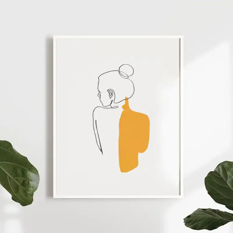 تابلو طرح مینیمال مدل z-002 مجموعه 3 عددی