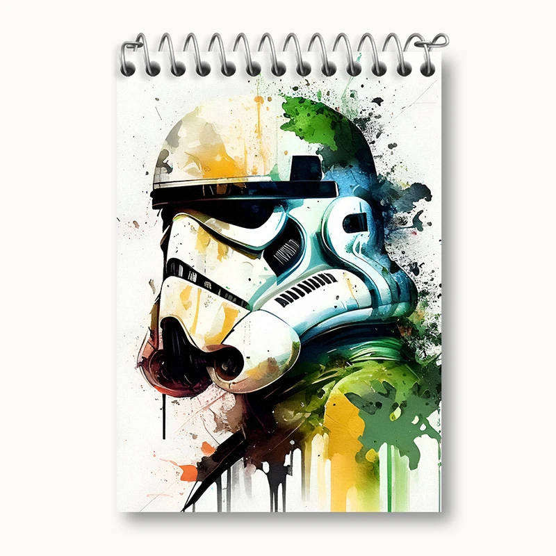 دفتر یادداشت 50 برگ خندالو طرح جنگ ستارگان (Star Wars)  کد N4526