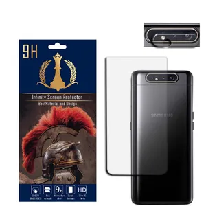 Infinity A80 camera lens protector for SAMSUNG GALAXY A80 with back protector
