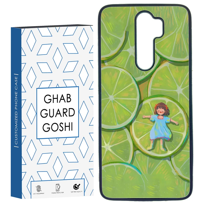 کاور قاب گارد گوشی طرح دختر لیمویی کد TPU-258 مناسب برای گوشی موبایل شیائومی Redmi Note 8 PRO