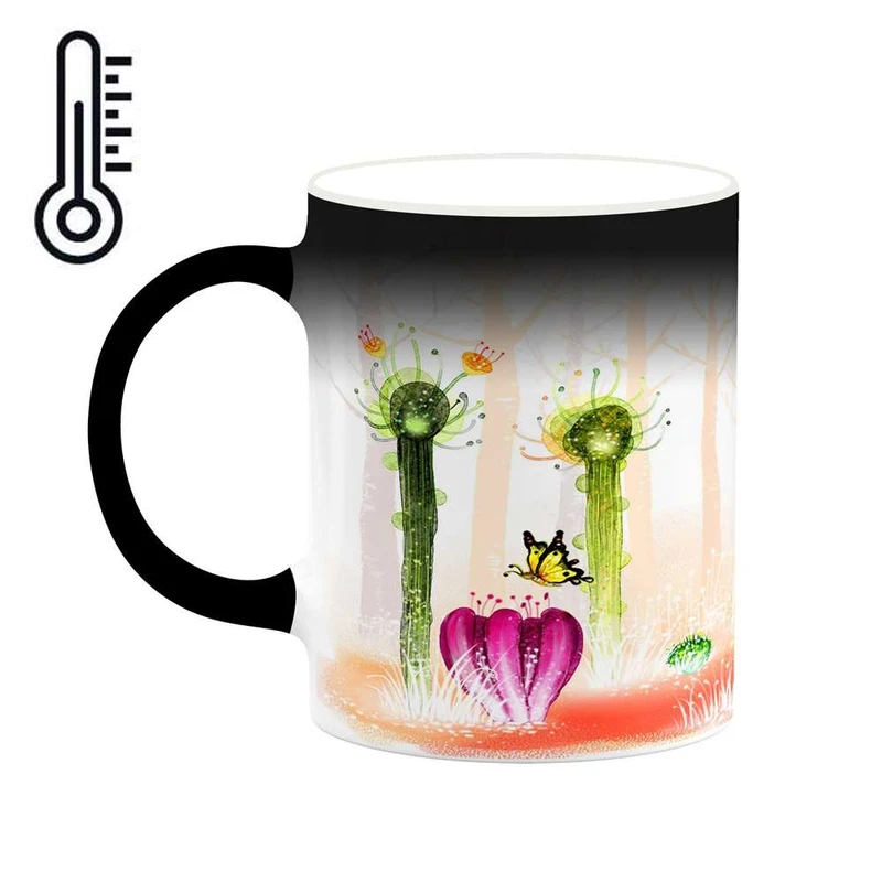 ماگ حرارتی کاکتی مدل دنیای فانتزی کد mgh18663