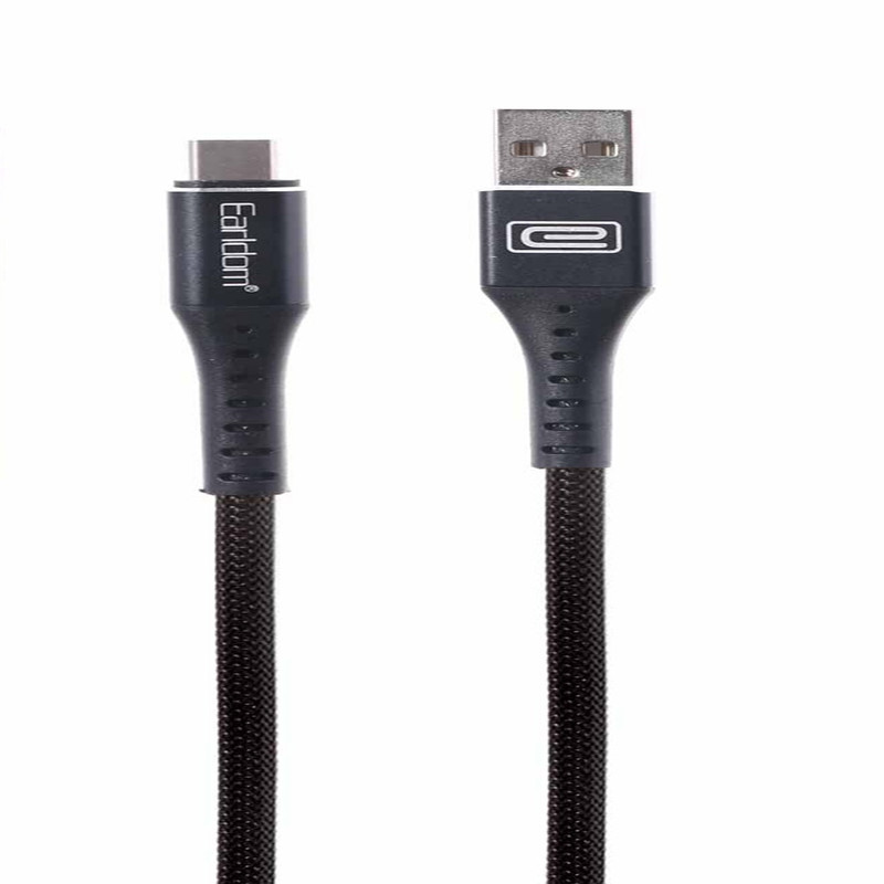 کابل تبدیل usb به usb-c ارلدام مدل EC-058c طول 1متر