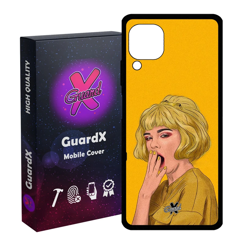 کاور گارد ایکس طرح Girl مدل Glass10311 مناسب برای گوشی موبایل هوآوی Nova 7i / Nova 6 SE / P40 Lite