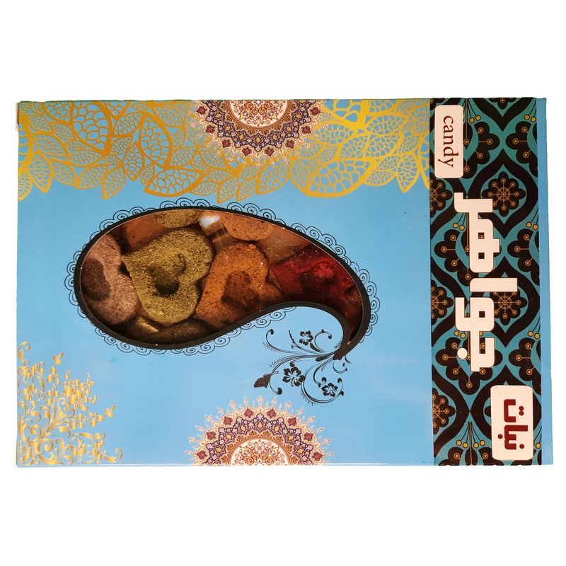 نبات شکر قهوه ای جواهر - 440گرم 