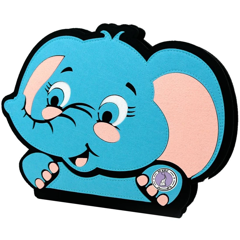 بازی آموزشی با کیدز مدل کیف دست ورزی فیل 