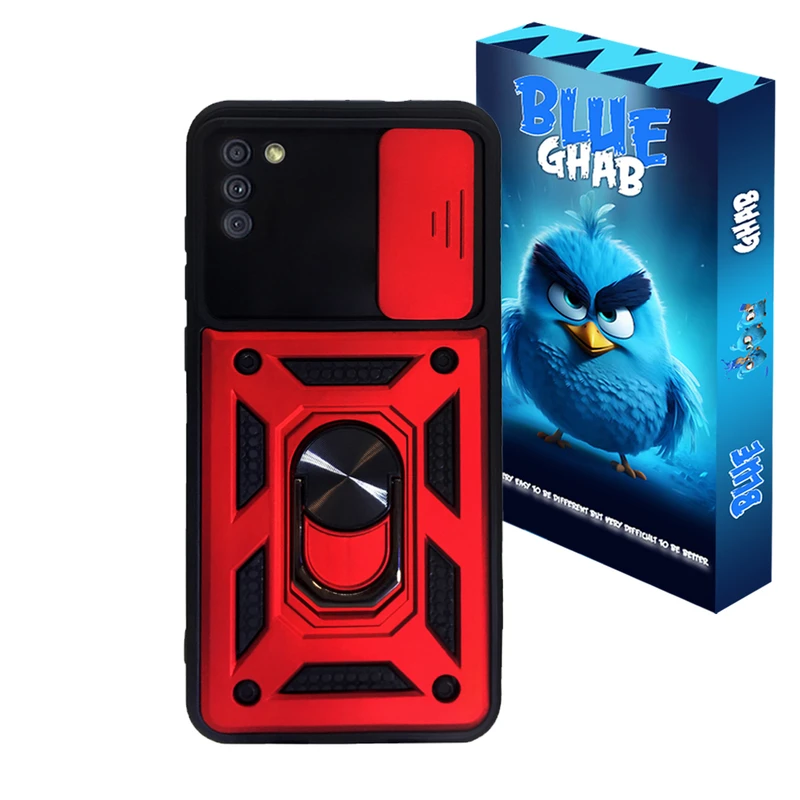 کاور بلو قاب مدل بتمنی استندشو کد 013 مناسب برای گوشی موبایل سامسونگ Galaxy A02s / A03s