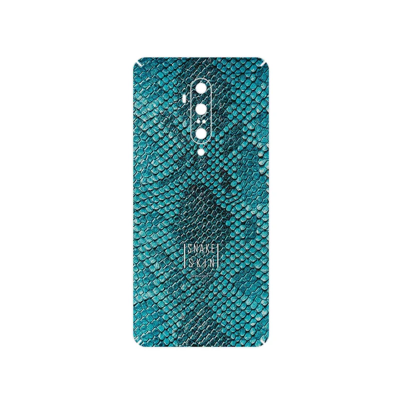 برچسب پوششی ماهوت مدل Blue Snake Skin مناسب برای گوشی موبایل وان پلاس 7T Pro