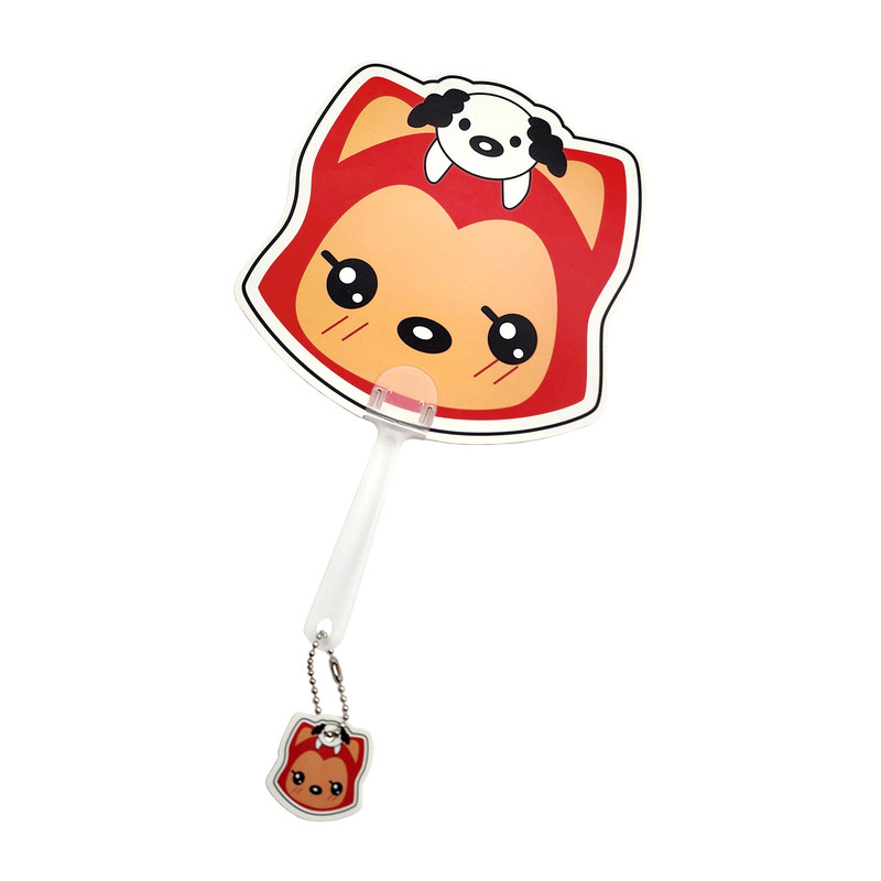 بادبزن مدل حیوانات کد BD13 مجموعه 10 عددی