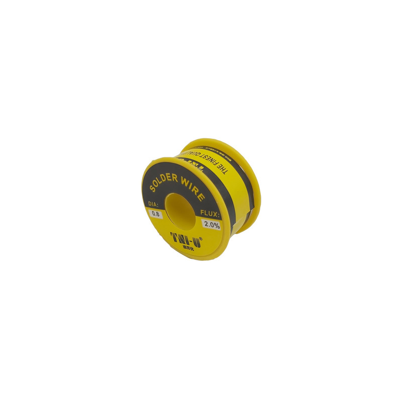 سیم لحیم تی‌ان‌ای-یو مدل TU-408-100G وزن 100 گرم