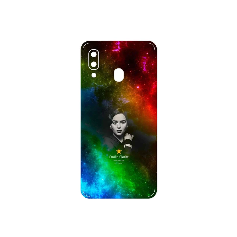 برچسب پوششی ماهوت مدل emilia clarke مناسب برای گوشی موبایل سامسونگ Galaxy A40