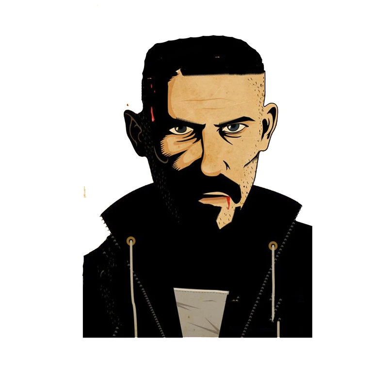 استیکر لپ تاپ و موبایل مدل سریال طرح یوری بویکا شکست ناپذیر Yuri Boyka Undisputed کد 4995