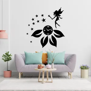 ساعت دیواری تارادکور مدل فرشته کد Cc05