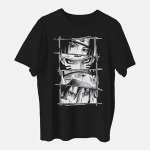 تی شرت آستین کوتاه مردانه مدل انیمه ناراتو anm466