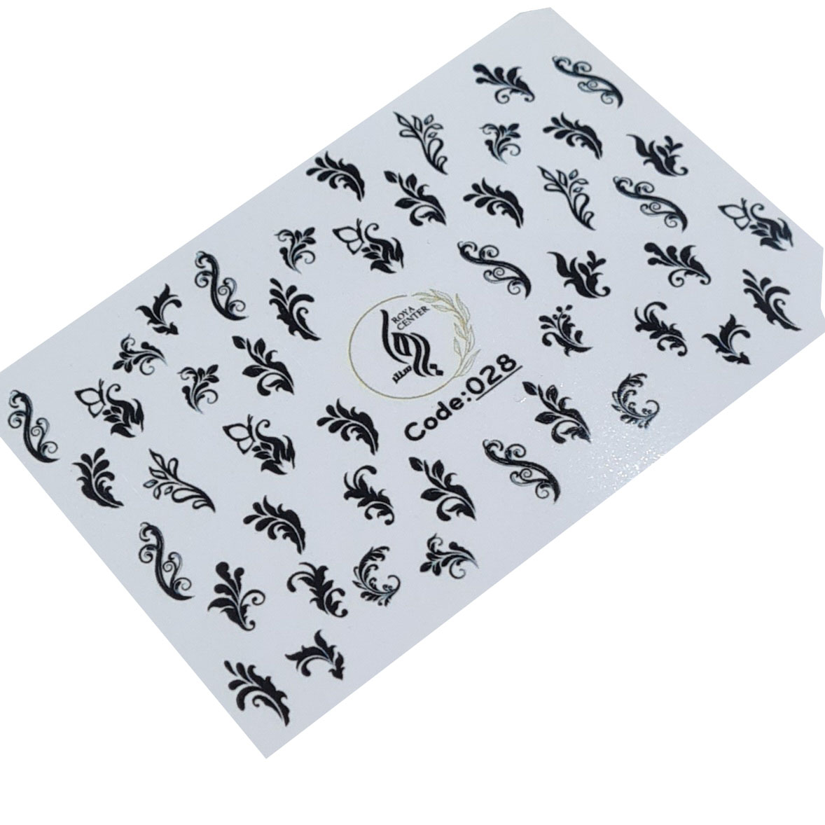 برچسب لنز ناخن رویاسنتر مدل 28