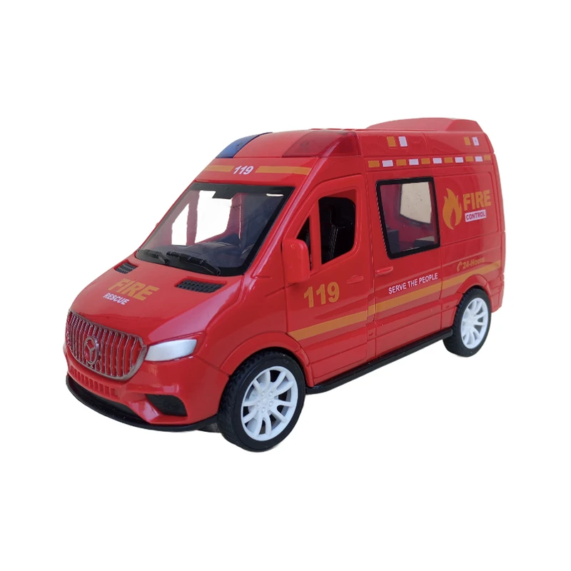 ماشین بازی مدل آمبولانس آتش نشانی کد 328