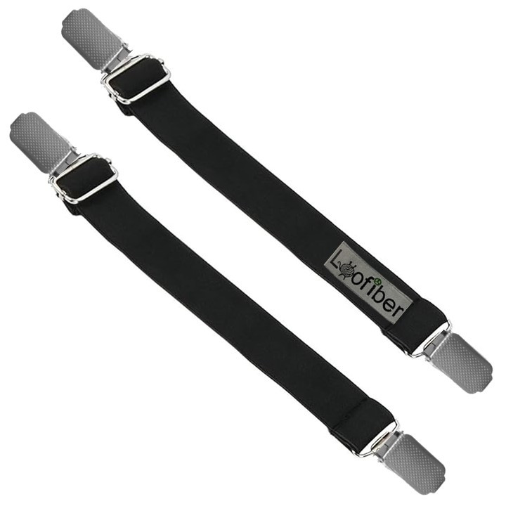 گیره لباس لوفایبر مدل شلوار ساسبند-20Cm مجموعه 2 عددی