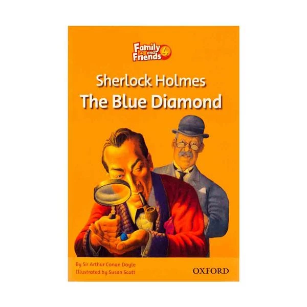  کتاب Family and Friends 4 Sherlock Holmes The Blue Diamond اثر Arthor Conan Doyle انتشارات Oxford عکس شماره 2