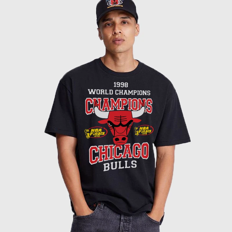 تی شرت آستین کوتاه مردانه مدل اسپرت شیکاگو z498