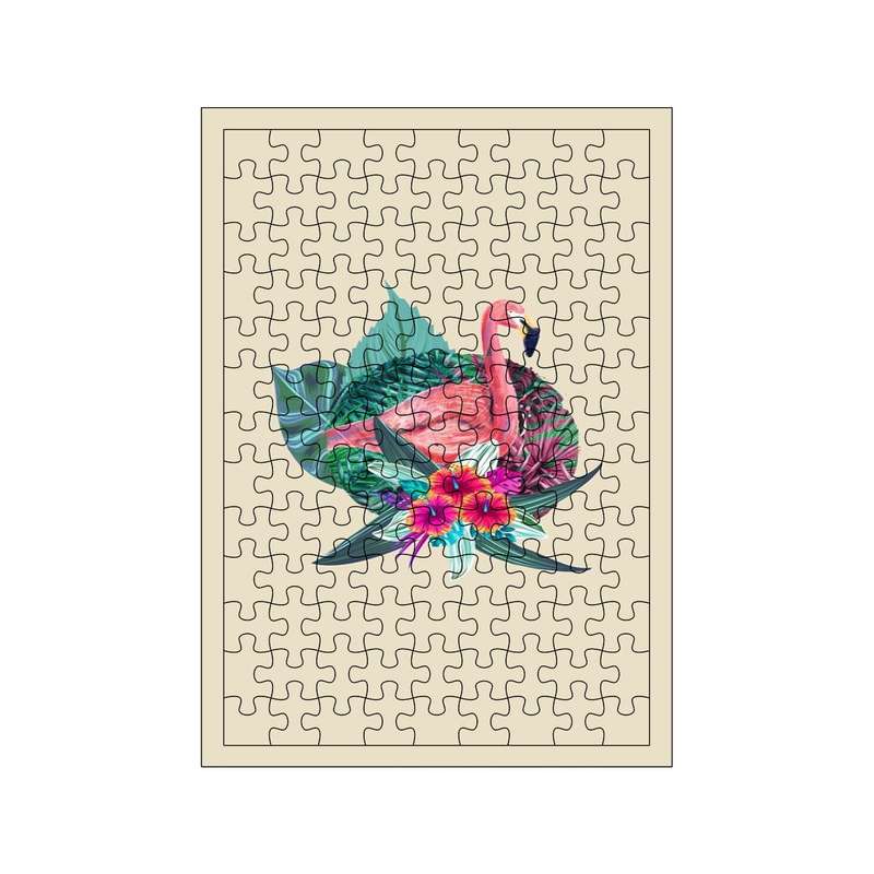 پازل 117 تکه مدل فلامینگو کد 438