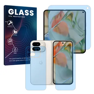 Glass Eye Care model bluecut screen protector suitable for Google Pixel 9 Pro Fold mobile phone along with back protector