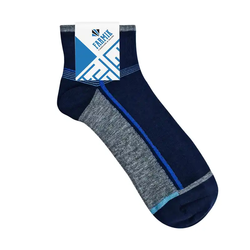 جوراب ورزشی مردانه مدل FW-03-3bss مجموعه 3 عددی