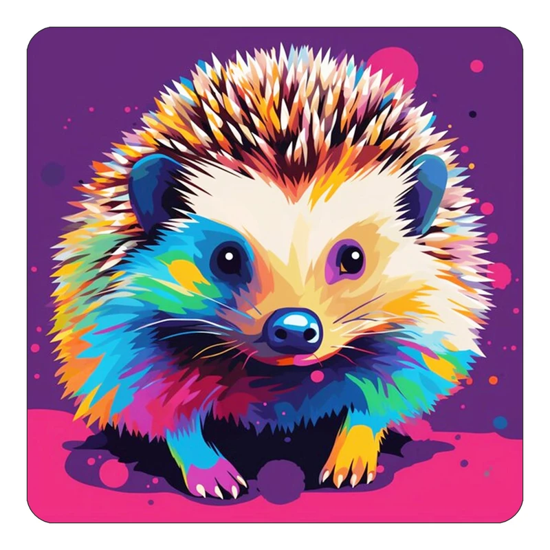 مگنت کاکتی طرح حیوانات رنگی مدل mp25601