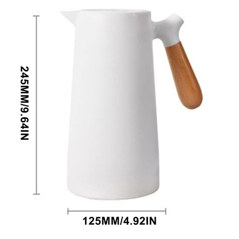 فلاسک مدل دسته بامبو کد 1369n 842 گنجایش 1 لیتر