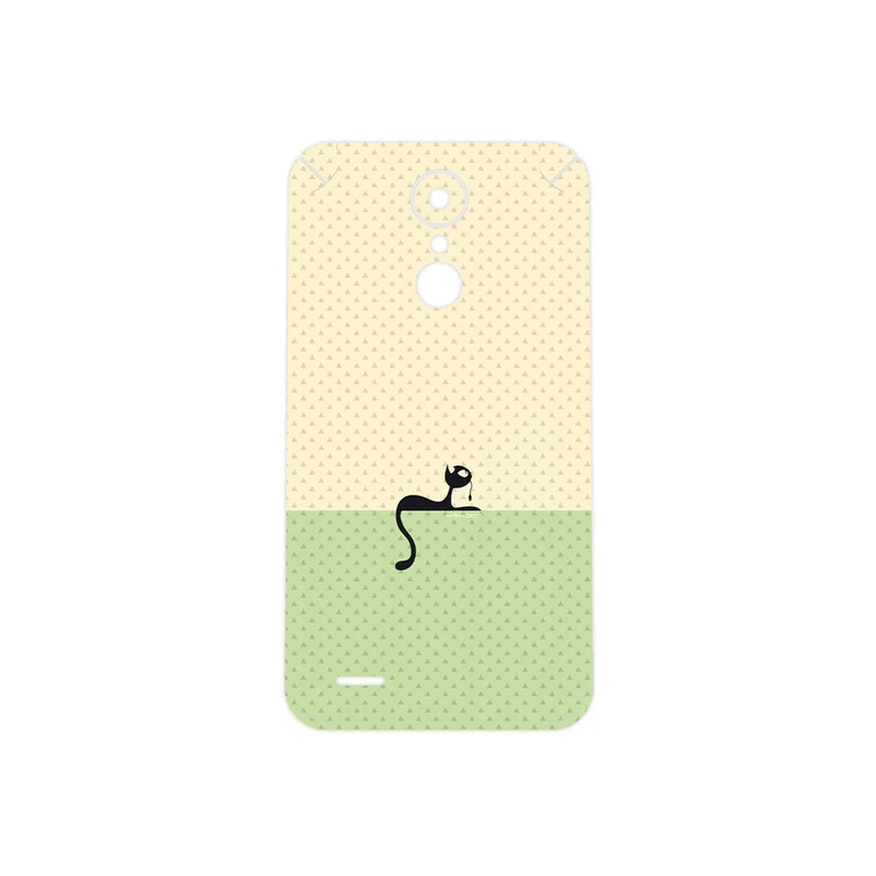 برچسب پوششی ماهوت مدل Minimal Internet Cat Icon مناسب برای گوشی موبایل ال جی K10 2017