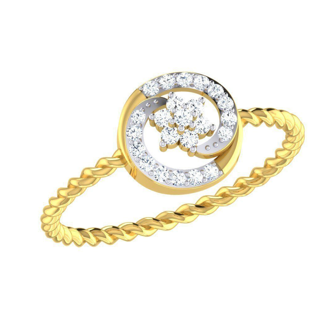 انگشتر نقره زنانه ژابیز کد 075