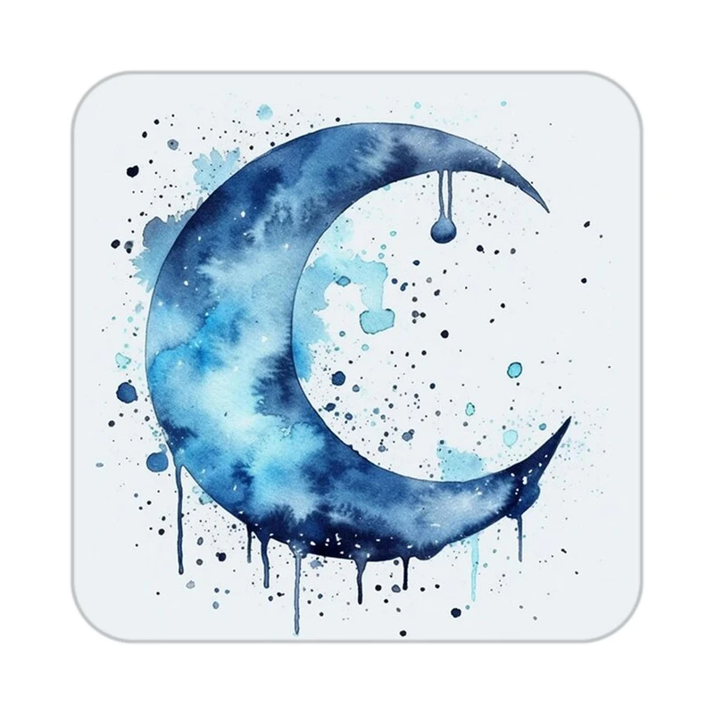 زیر لیوانی کاکتی طرح ماه و ستاره مدل mp53343