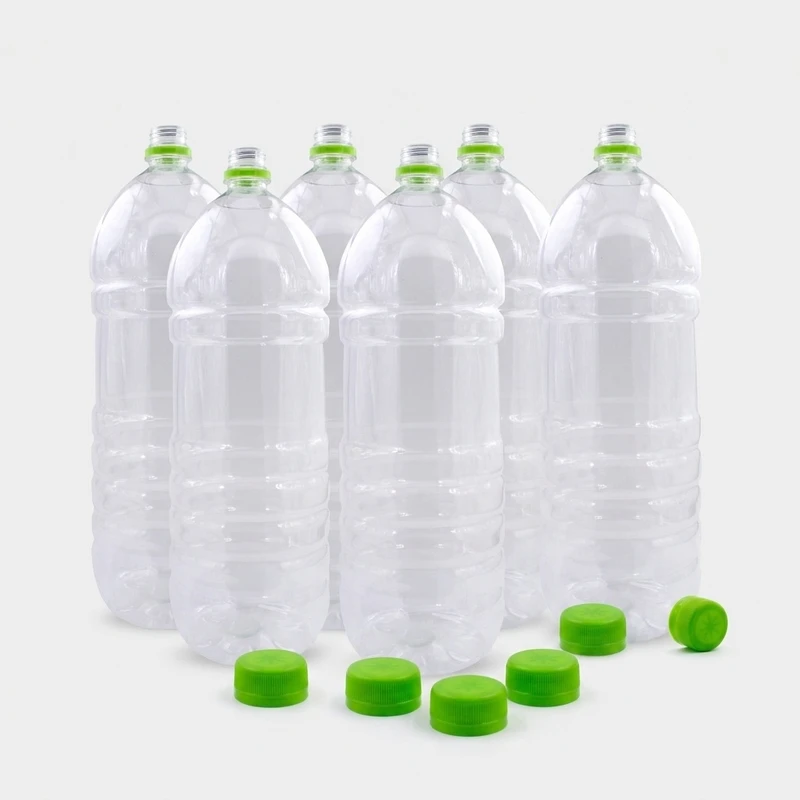 بطری پلاستیکی مدل دماوند کد 6D3000 بسته 6 عددی