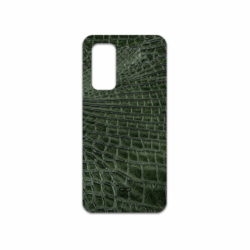 برچسب پوششی ماهوت مدل Green-Crocodile-Leather مناسب برای گوشی موبایل شیائومی Mi 10T Pro 5G