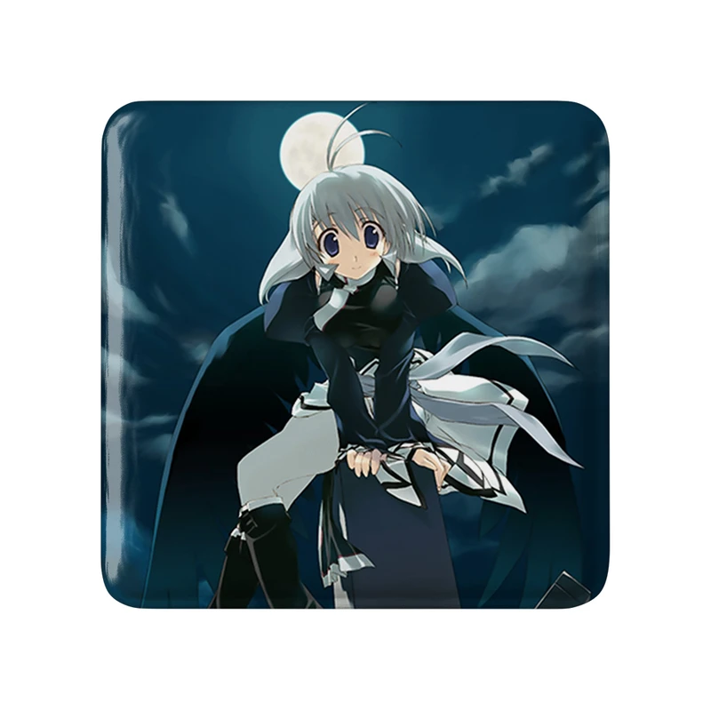 مگنت خندالو طرح بازی Utawarerumono مدل مربعی کد 35399