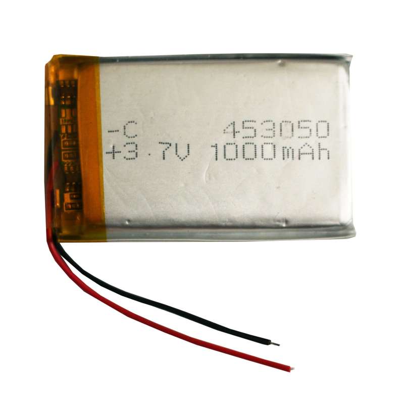 باتری لیتیوم پلیمر مدل 453050 ظرفیت 1000میلی آمپر ساعت