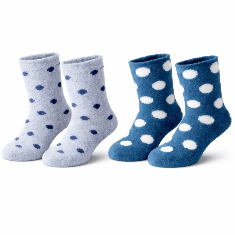 پاپوش زمستانی زنانه اسمار کد 40006 بسته 2 عددی