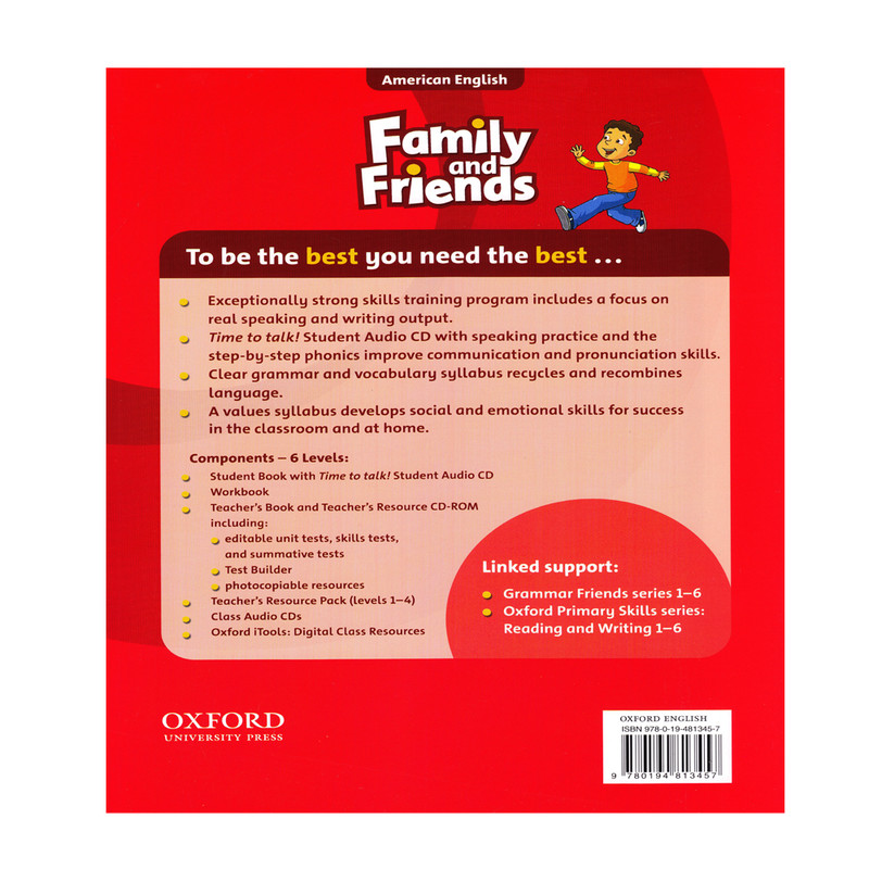 کتاب Family And Friends 2 اثر Naomi Simmons انتشارات اشتیاق نور