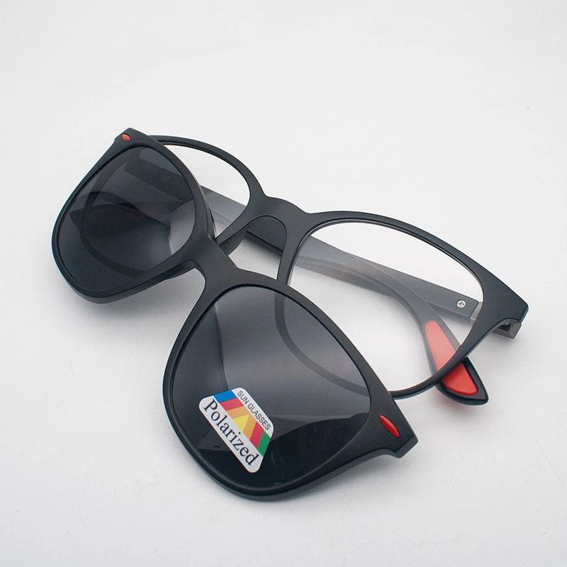 فریم عینک طبی مدل  TR2316 به همراه کاور آفتابی مجموعه 5 عددی