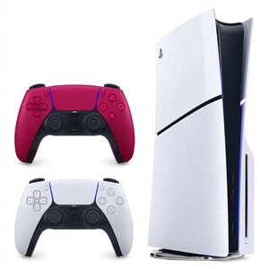 کنسول بازی سونی مدل PlayStation 5 Slim ظرفیت یک ترابایت ریجن 2016A اروپا به همراه دسته اضافی