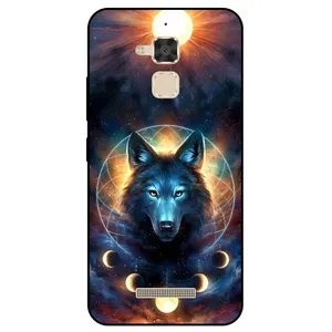 Megafone Wolf and Moon 8006 Cover For Asus Zenfone 3 Max / ZC520TL