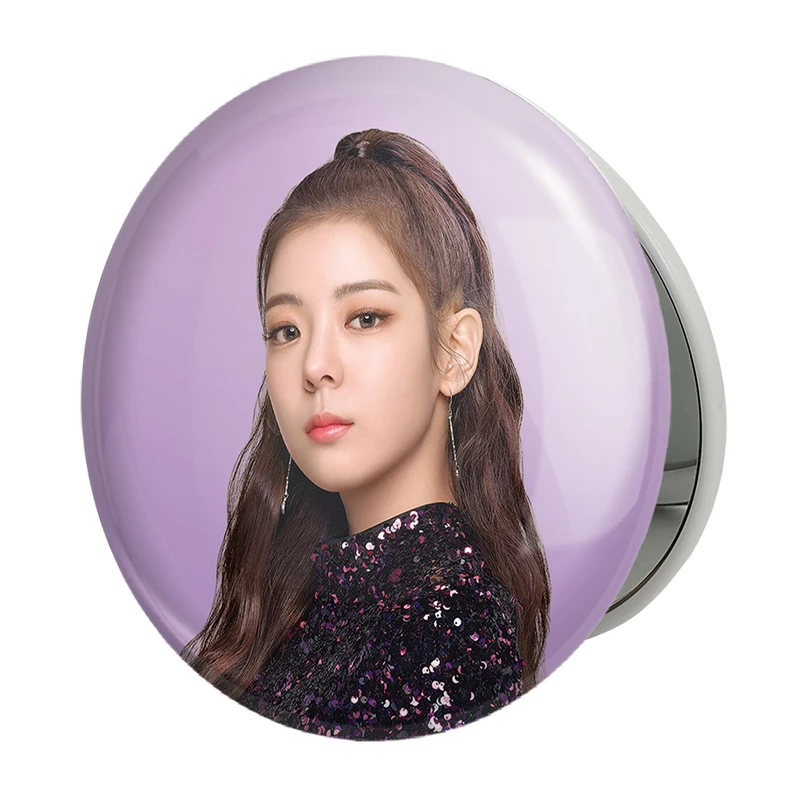 آینه جیبی خندالو طرح لیا گروه ایتزی ITZY مدل تاشو کد 12453 