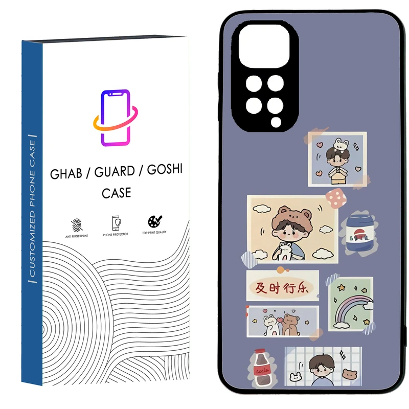 کاور قاب گارد گوشی طرح فانتزی کد 57 - TPU مناسب برای گوشی موبایل شیائومی Redmi note11 4g / note 11s 4g