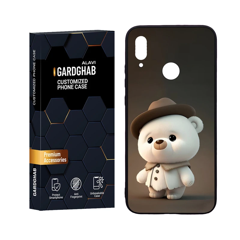 کاور گارد قاب علوی مدل Glass مناسب برای گوشی موبایل هواوی P Smart 2019