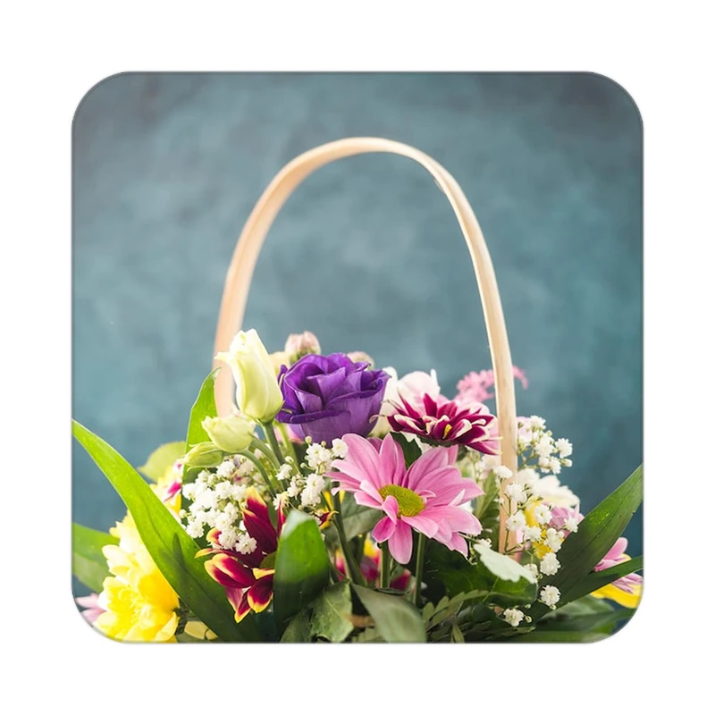 زیر لیوانی کاکتی طرح گل مدل mp17739