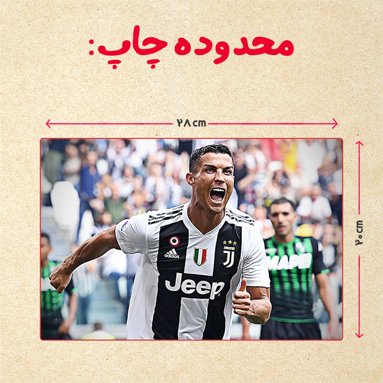 پازل 35 تکه مدل رونالدو کد 163