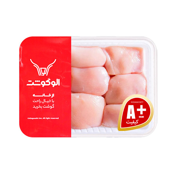 گوشت سینه مرغ جوجه ای الوگوشت - 1 کیلوگرم