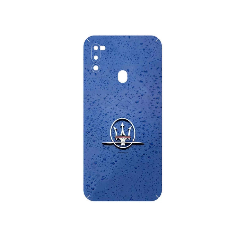 برچسب پوششی ماهوت مدل Maserati مناسب برای گوشی موبایل سامسونگ Galaxy M21 (2021) Edition