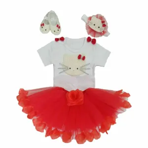 ست 4 تکه لباس دخترانه مدل کیتی