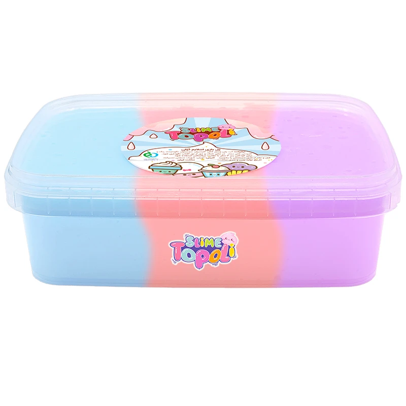 ژل بازی اسلایم تپلی مدل پفکی Unicorn