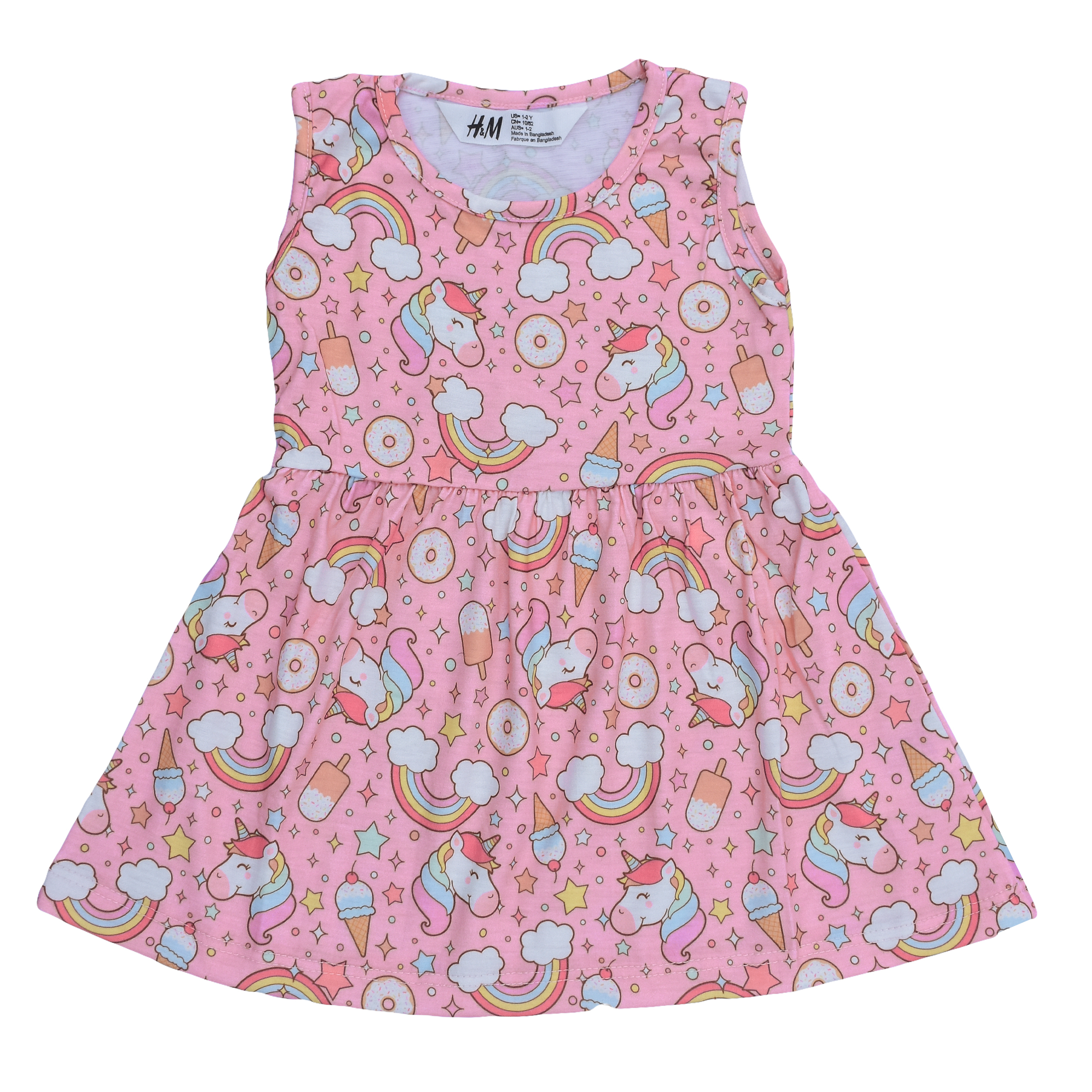 پیراهن دخترانه اچ اند ام کد LBS-ST